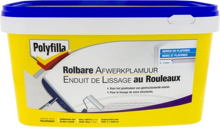Polyfilla Rolbare Afwerkplamuur 10 L