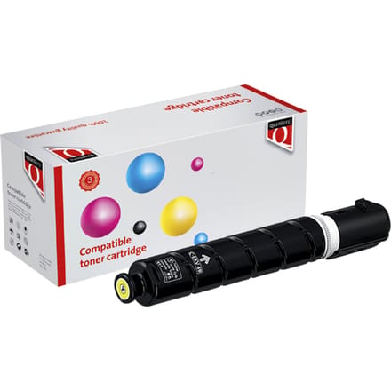 Tonercartridge Quantore alternatief tbv Canon C-EXV 49 geel