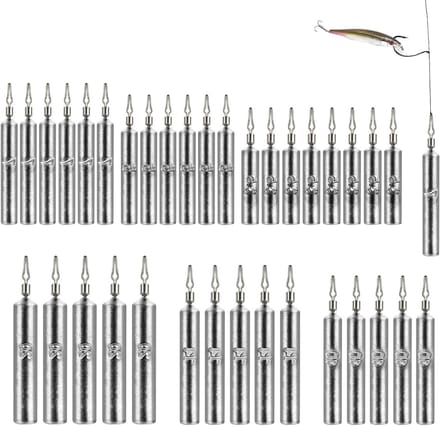 Drop Shot Gewichten en Hengelaccessoires Set voor Effectief Vissen met Staaflood