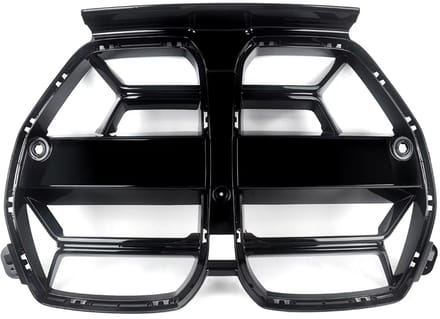 Gloss Black CSL Stijl Niergrille - ABS - Auto accessoires - Voor BMW G80 M3/G82 G83 M4 (2020+)