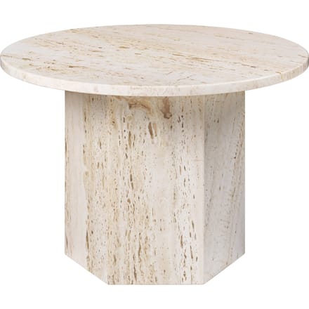 Gubi Epic Salontafel - neutral white - Ø60 cm