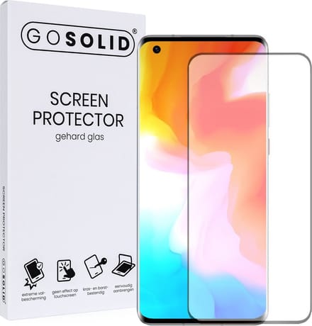 GO SOLID! ® Screenprotector geschikt voor Oneplus 9 - gehard glas
