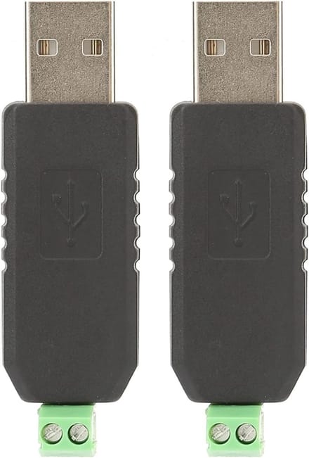 USB Converter Adapter - 2 Stuks voor Windows 8/7, Linux, XP, Vista - USB A Module voor Snelle Gegevensoverdracht en Compatibiliteit
