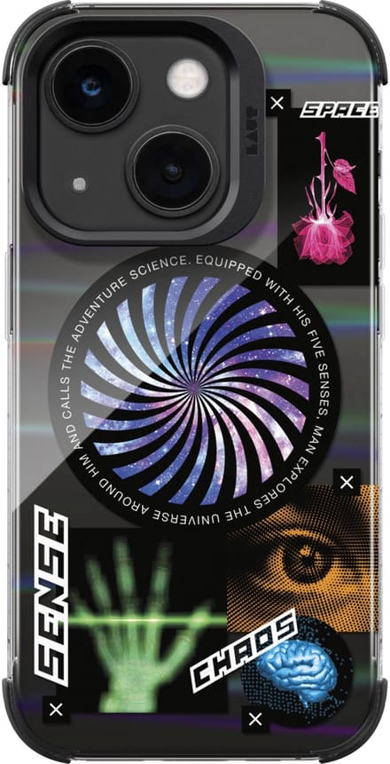 Laut Pop cosmic hoesje geschikt voor iPhone 15 - Kleurrijk