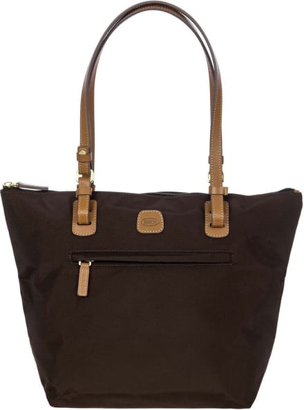 BRIC'S Handtas Schoudertas X-Bag Medium Sportina Brown Donkerbruin