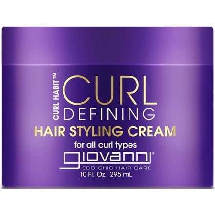 Giovanni, Curl Habit, Curl Defining Hair Styling Cream, Suitable for All Curl Types, 10 fl oz (295 ml)