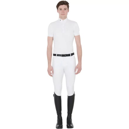 Wedstrijd rijpoloshirt van ademend materiaal Equestro