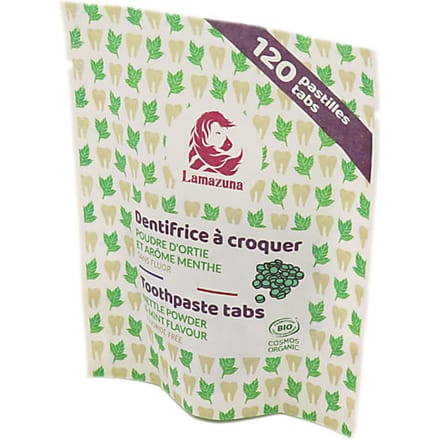 Lamazuna Tandpasta Tabletten - Brandnetel & Munt
