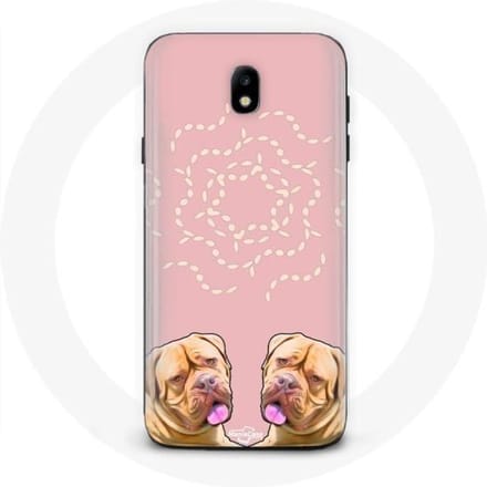 Coque - Samsung - Galaxy J3 2017 - Dogue de Bordeaux - Symétrique - Souple