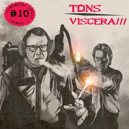 Tons & Viscera/// - Subsound Split Series #10 (LP) (Coloured Vinyl)