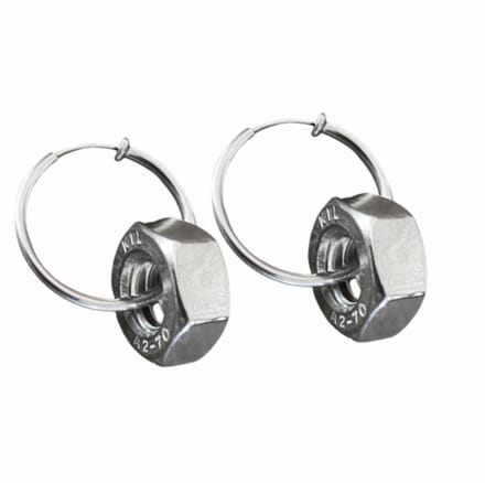 Klem oorringen-Moer- geen gaatje- Charme Bijoux