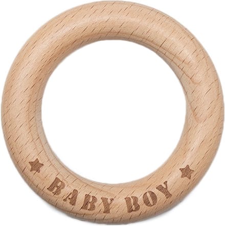 Durable Houten Bijtring Baby Boy