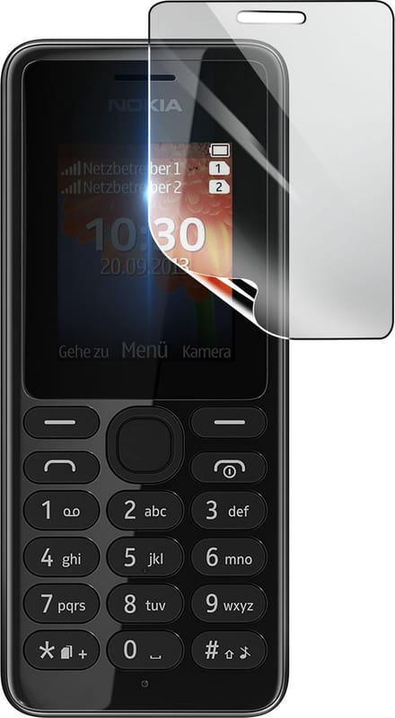 3mk, Geschikt voor Nokia 108, Schokbestendige Hydrogel Screenprotector, Transparant
