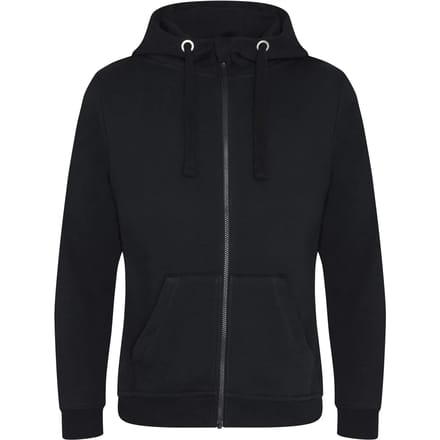 Graduate Heavyweight Hoodie met rits Black - M