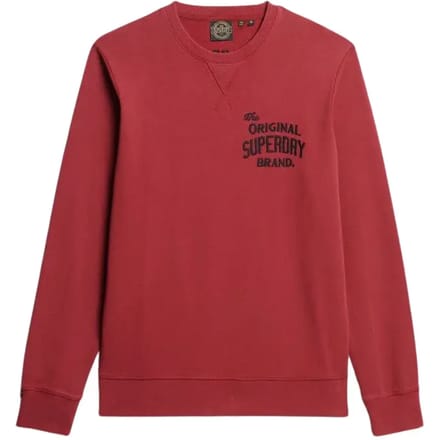 Superdry - Workwear sweatshirt met applicatie - Heren - Truien