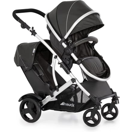 Hauck Duett 2 duo buggy - Vanaf geboorte - Zwart