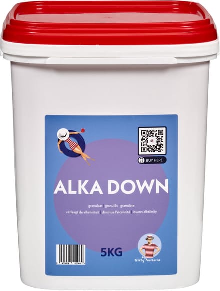 Alka down - Alkaliniteit min - pH Stabilisator - 5kg