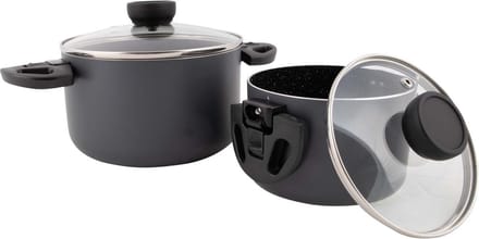 Bo-Camp - Pannenset - Twist - Compact 2 - Aluminium - Inductie