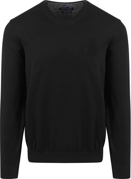 Casa Moda Pullover Zwart - Maat S - Heren