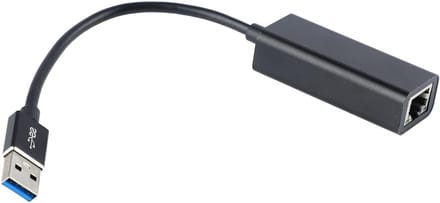 USB C Netwerkadapter - Ethernet Converter - Stabiel Internet - Gigabit Snelheid - Compact Formaat - Zwart