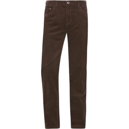 Jan Vanderstorm herren Corduroy Broek - 68 - bruin - Plus Size