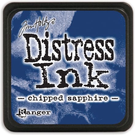 Tim Holz - Ranger Distress Mini Ink pad - chipped sapphire - TDP39907