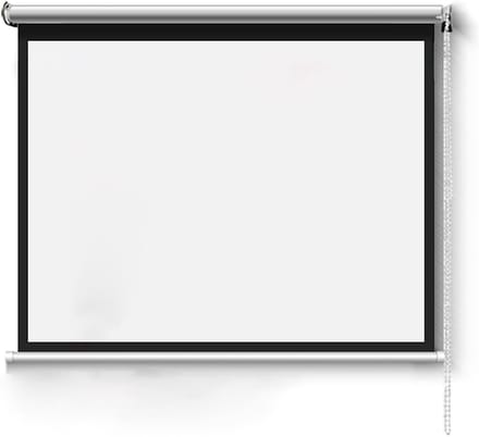 Projectiescherm - Beamer scherm - Thuisbioscoop creëren - Kreukvrij HD beeld - 60 inch - Wit
