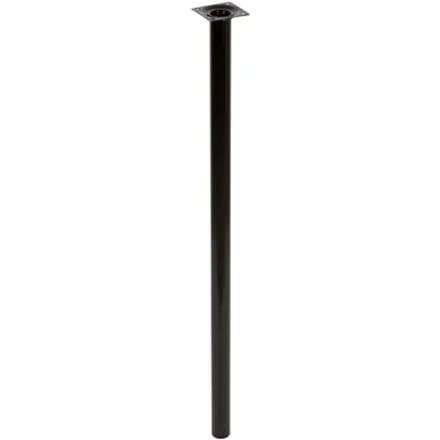 Duraline Meubelpoot Rond Staal 3x70cm Zwart