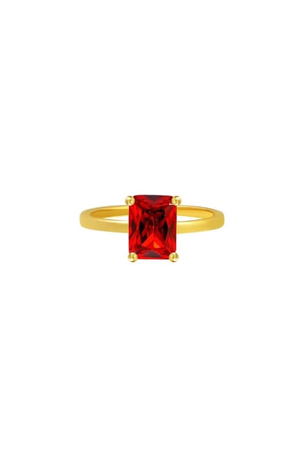 Ring Shimmer Rood Koper 18