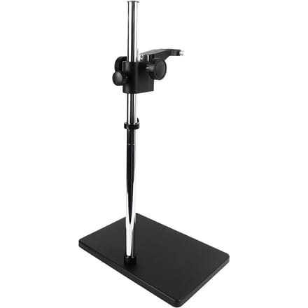Support Monoculaire à Élévation pour Caméra Industrielle Alliage d'Aluminium Banc d'Expérimentation Support de Caméra Haussé Type 60cm black