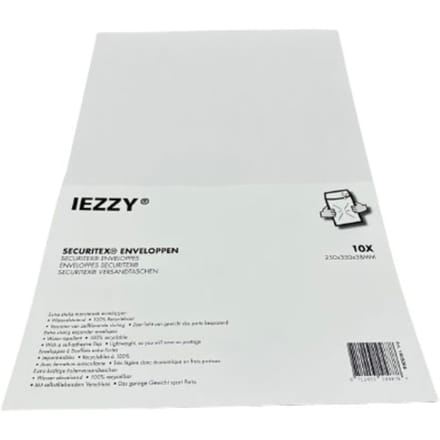 Securitex envelop IEZZY 250x350x38mm 10 stuks