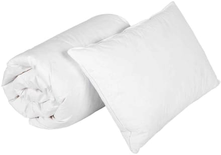 Homescapes Kinder Dekbed & Kussen Set 120x150 cm + 60x40 cm – Super Microvezel – Warmteklasse 2 – OEKO-TEX® Gecertificeerd