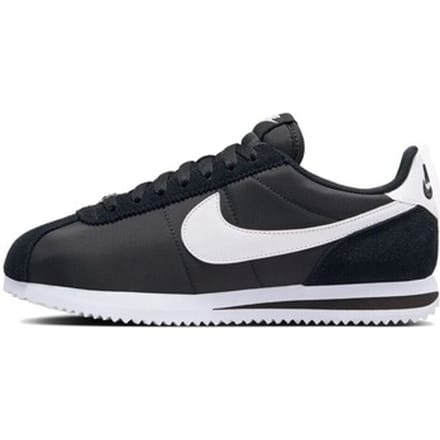 Nike Cortez Sneakers Dames - Zwart - Maat 38 - Leer
