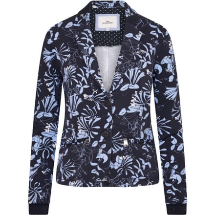 0401103318 - Sweat blazer HVSAlba - 5059 - Navy flower - S (36)