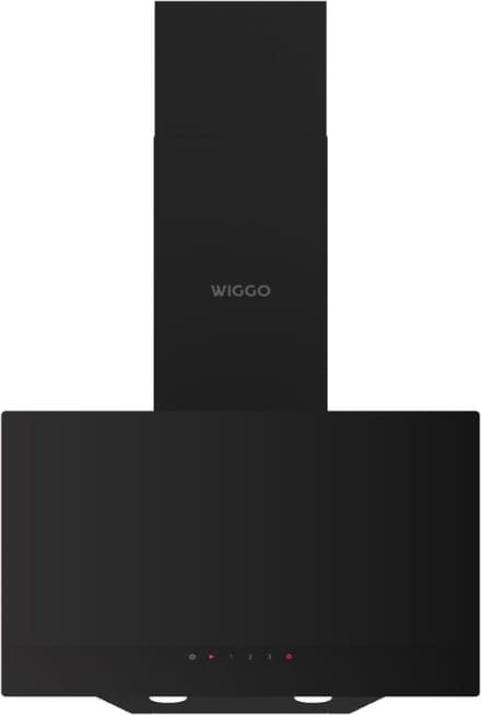 Wiggo WE-A532G(B) Schuine Afzuigkap - 50 cm - Zwart