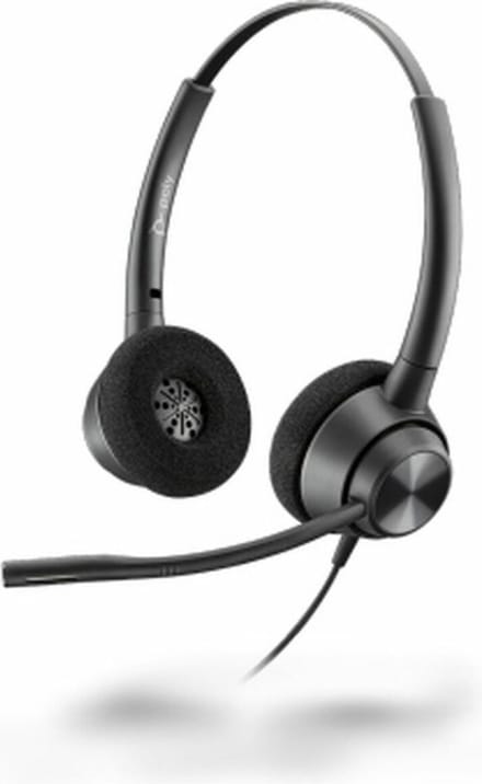 Headphones with Microphone Poly 214573-01 Black
