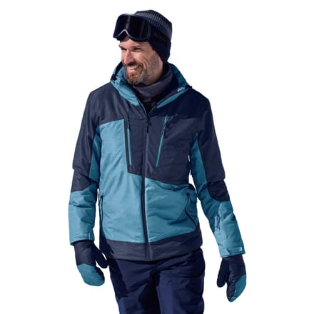 Mountain Warehouse Waterdichte Ski-jas Heren Supernova (Blauw/Uit Wit)
