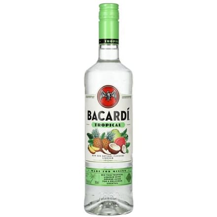 Bacardi TROPICAL Rum And Natural Flavours Liqueur 27% Vol. 0,7l
