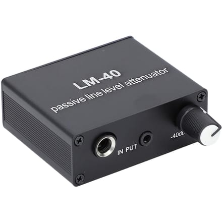 Geluid Passieve Verzwakker ?40 stuks?15dB Regelbare Geluidsvolume Regelaar Attenuator met 3,5mm Uitgang