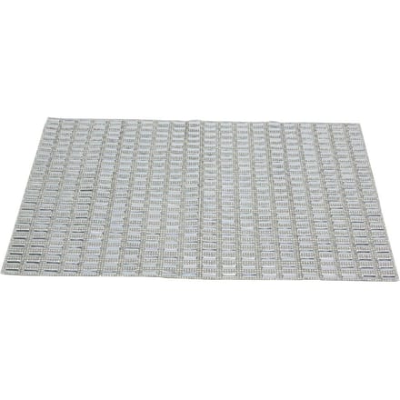 Feuille de Strass Hotfix 24*40cm Bande Maille Garniture Feuille Accessoire Décoration DIY white
