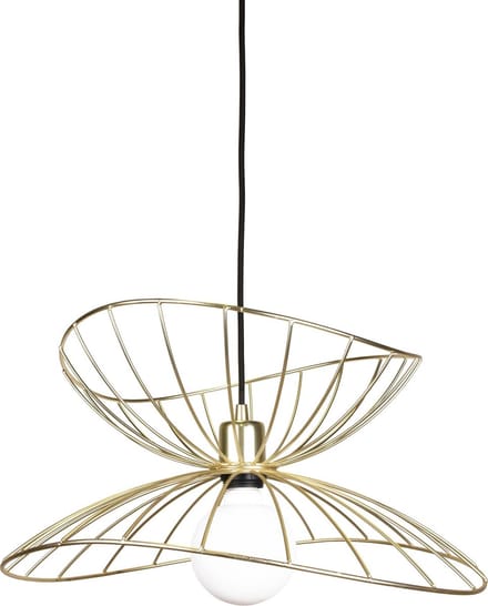 Globen Lighting Ray 45 Hanglamp van Geborsteld Messing