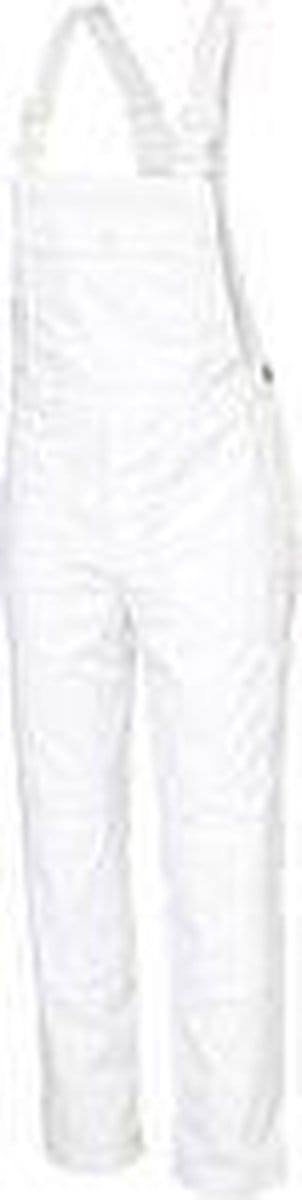 Ultimate Workwear - Amerikaanse Overall WANGEN (tuinbroek, BIB, bretelbroek) - polyester/katoen 245g/m2- Wit