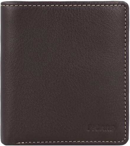 Picard Diego Portemonnee Leer 9 cm - Jongens - Horizontaal - cafe