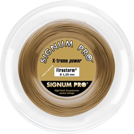 Signum Pro Firestorm Metallic Rol Snaren 100m-Goud