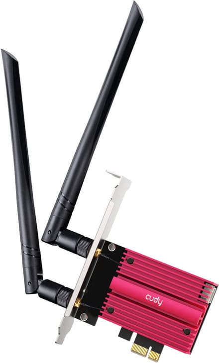 Cudy AX5400 Wi-Fi 6E Bluetooth 5.3 PCI-E Adapter