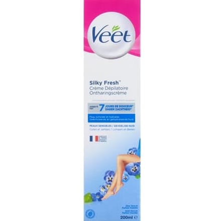 Veet Haarverwijdering Cr&egrave;me Gevoelige Huid 200 ml