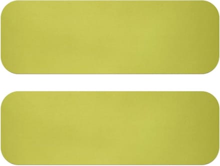 Loopmat Hometrainer - Antislip Pad - Vloer Beschermen - Geluidsreducerend Kussen - 25 x 80 cm - Groen