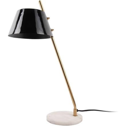 Leitmotiv Tafellamp Savvy - Zwart - 19x33x53cm - Scandinavisch