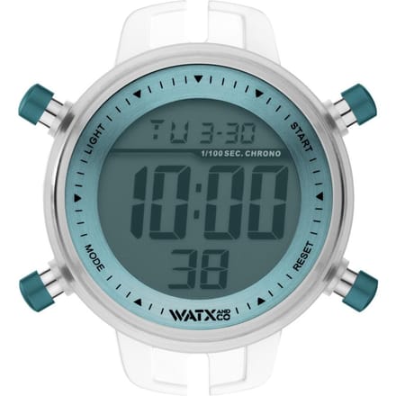 Montre Watxandco Rwa1048. Boîte, Couleur Verte. Unisexe. gray