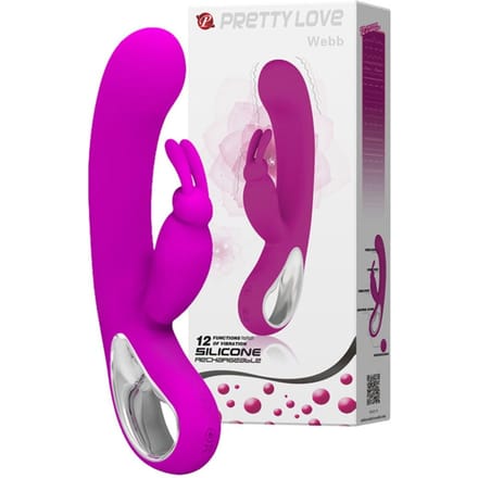 Pretty Love - Webb - Rabbit Vibrator - roze